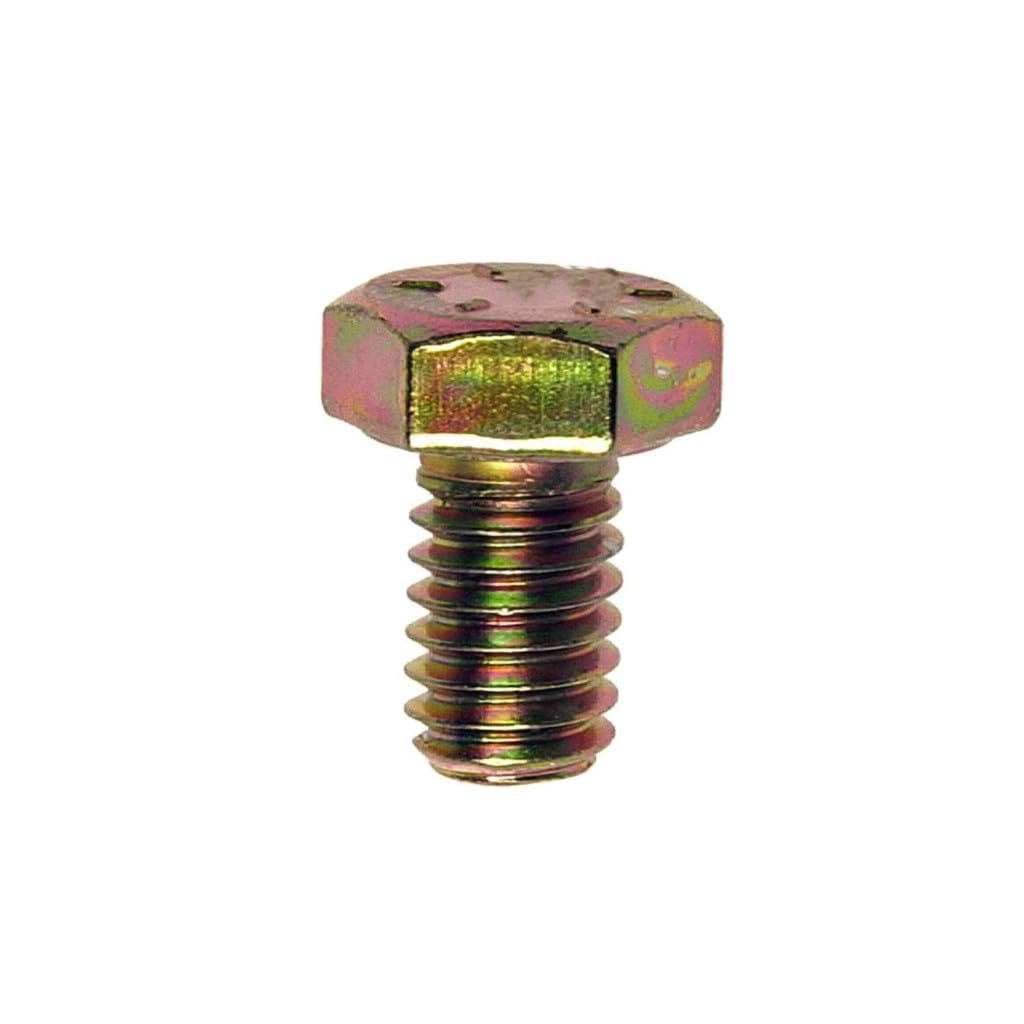 Steel Hex Bolts Yellow Zinc Finish Grade 8 Fine Thread 5 16-18 By 1 2 In Head Drive 4 Pieces