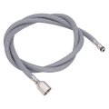 Keenso High Temperature Pvc Faucet Hose For Kitchen Bathroom 1 5m Length Gray