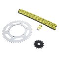 520-112l Yellow Non O Ring Chain Sprocket Slv 14 47 Fit Suzuki Dr-z400 2000-03 