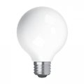 Ge Led 5 5-watt 60w Equivalent Soft White G25 Globe Light Bulbs Finish Dimmable 3pk 
