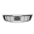 No 863503w010 Front Upper Hood Bumper Grille For Kia Sportage 2011 2012 Kidney Grill Black Silver Tone