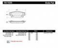Centric Parts Inc 104 10200 Semi-metallic Brake Pads 