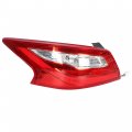 2016 2017 2018 Altima Red Transparent Rear Brake Lamp The Drivers Outer Left Tail 