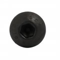 Uxcell 10 9 Grade M6x25mm Round Head Inner Hex Socket Left Hand Thread Bolt 5pcs
