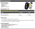 Marketplace Auto Parts Power Steering Pump With Pulley Compatible 2008-2010 Saturn Vue Xr And Red Line 3 6l V6