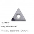 1pcs Ziyi Tnmg331pcd Tnmg160404pcd Diamond Carbide Insert For Copper And Aluminum