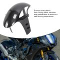 Motorcycle Front Fairing Mudguard Mud Flap Cover Guard Carbon Fiber Style For Yzf R1 R6 Mt 10 With Easy Installation