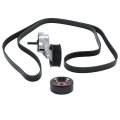 Serpentine Belt Tensioner Pulley Kit Replacement For Ram 1500 5 2l 1997 2001 Dakota And Durango Part Number 90k38116 38033 