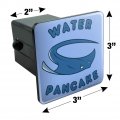 Water Pancake Stingray Funny Humor Tow Trailer Hitch Cover Plug Insert