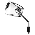 Ken Sean 95101 Nickel Chrome Finish Knockback Stem Motorcycle Mirror Rh Lhec Spec 