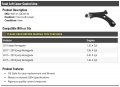 Front Left Driver Side Lower Control Arm Compatible With 2015-2019 Jeep Renegade