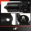 A-premium Front Windshield Wiper Motor Compatible With Nissan Rogue 2008-2013 Select 2014-2015 Sport Utility 4-pin Replace
