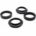Cyleto Front Fork Oil Seal And Dust Kit 35 X 48 11mm For Suzuki Gs750e 1978-1982 Gs750l 1980 1981 Gs750t 1982 Re5 1976
