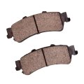 Rear Disc Brake Pads For Cadillac Dts 2006 To 2011 Ceramic Friction 5 61 In Pad Length Without Shims Or Wear Sensor