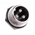 Male And Female 3 Pin Panel Gx16 Connector Socket Anti-electric Shock Anti-aging Nut Plug
