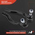 A-premium Set Of 6 Front Sway Bar Link Inner Outer Tie Rod End Compatible With Honda Pilot 2009-2015 V6 3 5l Replace K750124