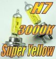 Golden Yellow 100w One Pair Xenon Gas Filled H7 Low Beam Light Bulbs For 99 01 02 03 04 05 06 07 08 09 Volkswagen Golf Gti
