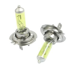 Golden Yellow 100w One Pair Xenon Gas Filled H7 Low Beam Light Bulbs For 99 01 02 03 04 05 06 07 08 09 Volkswagen Golf Gti