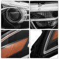 A Headlight Assembly Replacement For Taurus 2016-2019 Headlamp Left Driver Side Fg1z13008k