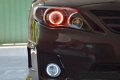 Blinglights Brand Led Halo Angel Eye Fog Lamps Lights Compatible With 2009 2010 Toyota Corolla 
