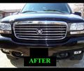 1999-2000 Cadillac Escalade Chrome Grill Grille Kit 99 00 