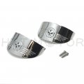 Httmt Mt325-020a- Skull Turn Signal Visors Compatible With H-d 86-92 Fxrt 86-90 Flst 88-17 Flstc 94-17 Flhr