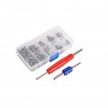 Valve Core Remover Tool Fydun Air Conditioning Accessories 102pcs Assortment A C R134a R12 Refrigeration Tire Stem Cores Kit 