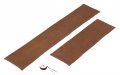 Richmond Auto Upholstery Leather Steering Wheel Cover With Needle Thread King Ranch For 2004 Ford F-250 