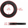 Caltric 2x Swing Arm Dust Seal Compatible With Honda Rancher 350 Trx350 2x4 4x4 2000 2001 2002 2003 2004 2005 2006