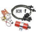 Power Pack With Ignition Distributor Low Ohm Vintage Style Plug Wire Set And Coil For 1960-1979 Volkswagen Bug Bus Ghia