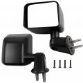 Aintier Driver Side Mirror Compatible With 2007 2008 2009 2010 2011 2012 2013 2014 2015 2016 2017 Jeep Wrangler Manual