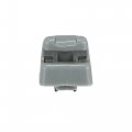 X Autohaux Gray Car Plastic Sun Visor Hook Clip Bracket Retainer 126-810-00-12-8412 For Mercedes Benz W123 W124 W126 W201 190 E