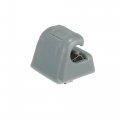 X Autohaux Gray Car Plastic Sun Visor Hook Clip Bracket Retainer 126-810-00-12-8412 For Mercedes Benz W123 W124 W126 W201 190 E
