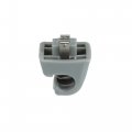 X Autohaux Gray Car Plastic Sun Visor Hook Clip Bracket Retainer 126-810-00-12-8412 For Mercedes Benz W123 W124 W126 W201 190 E