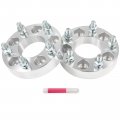 Aintier 2x 1 25 Inch 5x4 5 To 75 Wheel Adapters With Thread Pitch 2 -20 Bore Size 73 1mm Compatible 2007-2014 Ford Edge