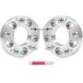 Aintier 2x 1 25 Inch 5x4 5 To 75 Wheel Adapters With Thread Pitch 2 -20 Bore Size 73 1mm Compatible 2007-2014 Ford Edge