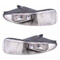Brock Replacement Set Driver And Passenger Fog Lights For 2001-2004 Town Country 2001-2003 Voyager Van 4857267aa 4857266aa 