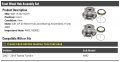 Front Wheel Hub Bearing Assembly Set Of 2 Compatible With 2007-2018 Toyota Tundra 4wd