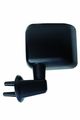 Driver Side Mirror For Jeep Wrangler Jk Full Half Door Textured Black Manual Foldaway 60162c 