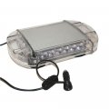 Led Mini Light Bar Red And Blue 1 Watt 13 Inch Lightbar Mount On Roof 