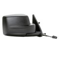 Passenger Side Door Mirror For Dodge Nitro 2007 2011 Power Non Heated Replacement Ch1321277 55157188ai Black Standard Style 