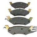 Plus Series Rear Semi Metallic Shimmed Disc Brake Pads 24-715-02 