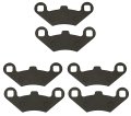 Front And Rear Brake Pads For Polaris Outlaw 450 S 2008