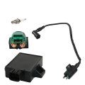 Ignition Coil Cdi Box Starter Solenoid Relay Replacement For Kawasaki Bayou 220 250 Klf220 Klf250 1996-2011 21121-1160 