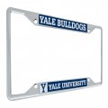 Yale University Metal License Plate Frame For Front Or Back Of Car Officially Licensed Mascot 