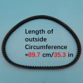 Tuzliufi Drive Belt Compatible With Many 30 Series Go Karts Clutches 203597 203597a 203597b 203597c 255-407 10042 37x125 37x98