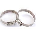 Stainless Steel Hose Clamps 1 625 In To 375 Od Set Of 2 Model 555-16056