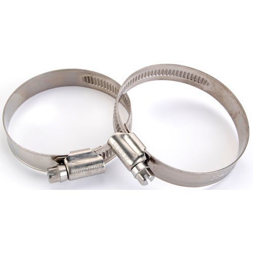 Stainless Steel Hose Clamps 1 625 In To 375 Od Set Of 2 Model 555-16056