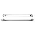 Dna Motoring Rrb-t3-54 54 Universal Adjustable Mouting Cargo Roof Racks W Lock Keys For Car Without Flush Mounted Rail 175lb 