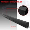 Bump Textured Rear Tailgate Top Molding Cap Protector Compatible With Toyota Tacoma Fleetside 05-15